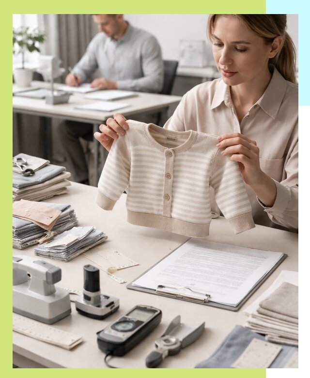 Сертификация детской одежды и текстильных изделий в Кизляре