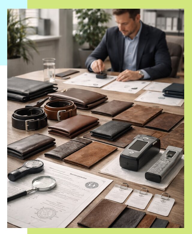 Сертификация кожаных изделий в Кизляре от 12193 р. | Алешин-Кзр