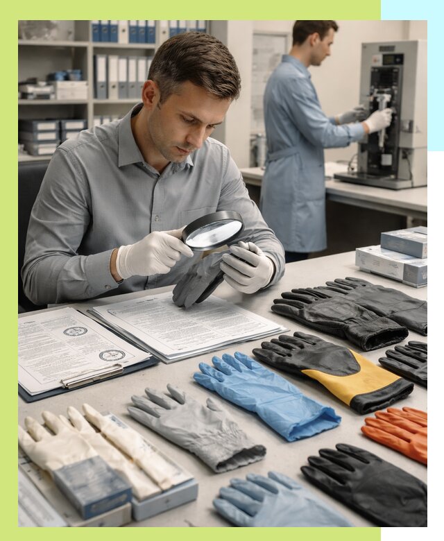 Сертификация перчаток и средств защиты продукции в Кизляре