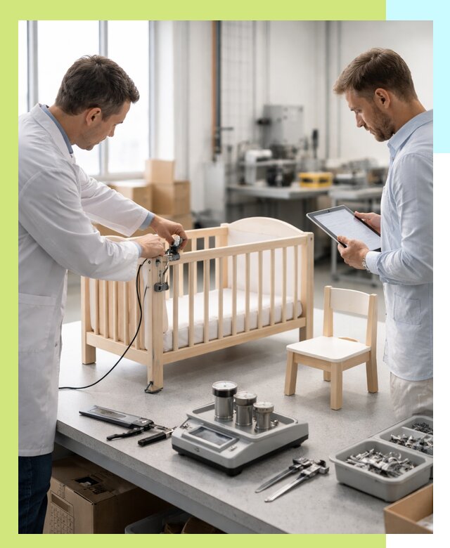 Сертификация детской мебели и проверка безопасности в Кизляре