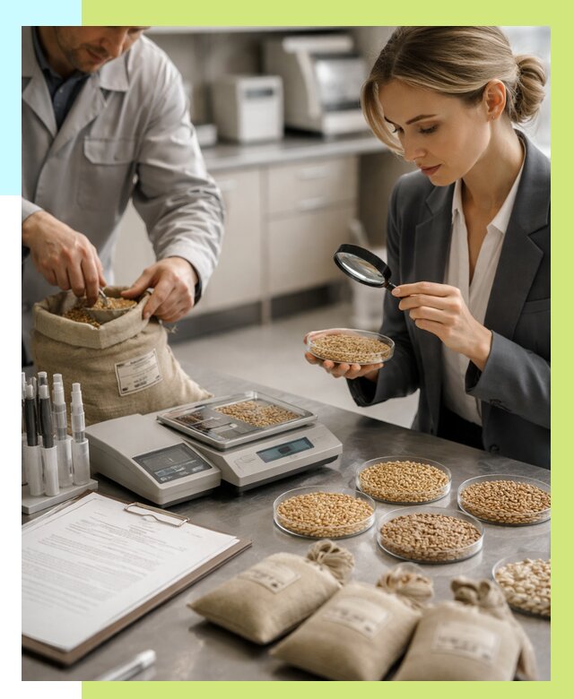 Сертификация зерна в Кизляре по цене от 15242 р. | Алешин-Кзр