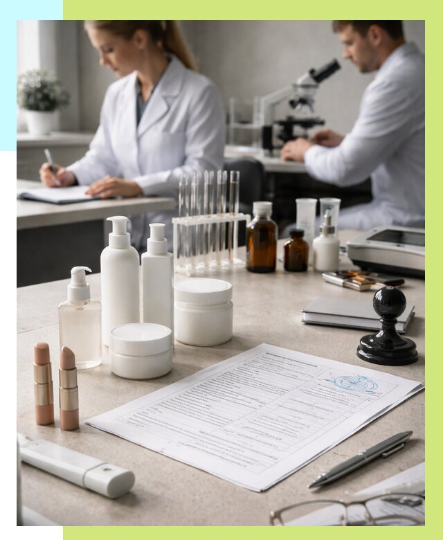 Сертификация косметики в Кизляре от 20322 р. - Алешин-Кзр