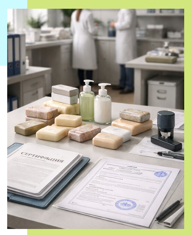 Сертификация мыла и сертификат на мыло в Кизляре от 12193 | Алешин-Кзр