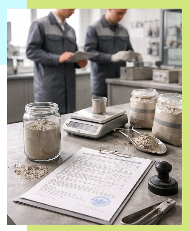 Сертификация цемента в Кизляре от 20322 р. | Алешин-Кзр