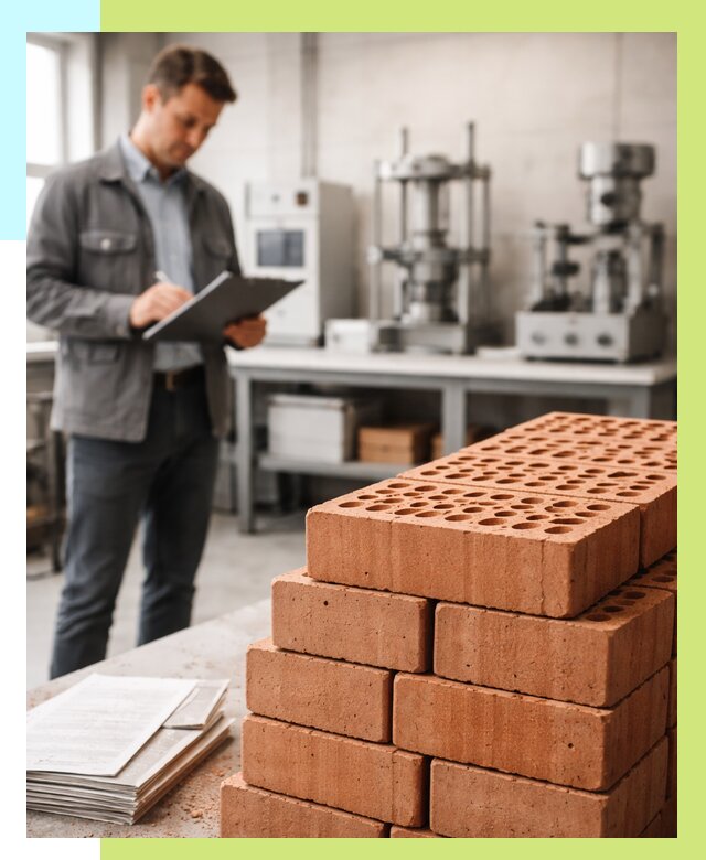 Сертификация кирпича в Кизляре от 15242 р. | Алешин-Кзр под ключ