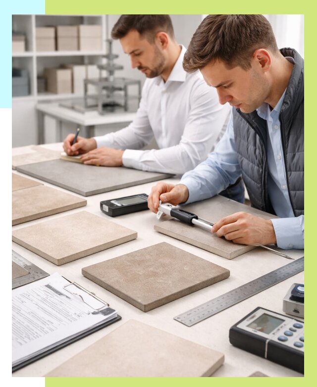 Сертификация плитки в Кизляре от 25403 р. | Алешин-Кзр гарантия