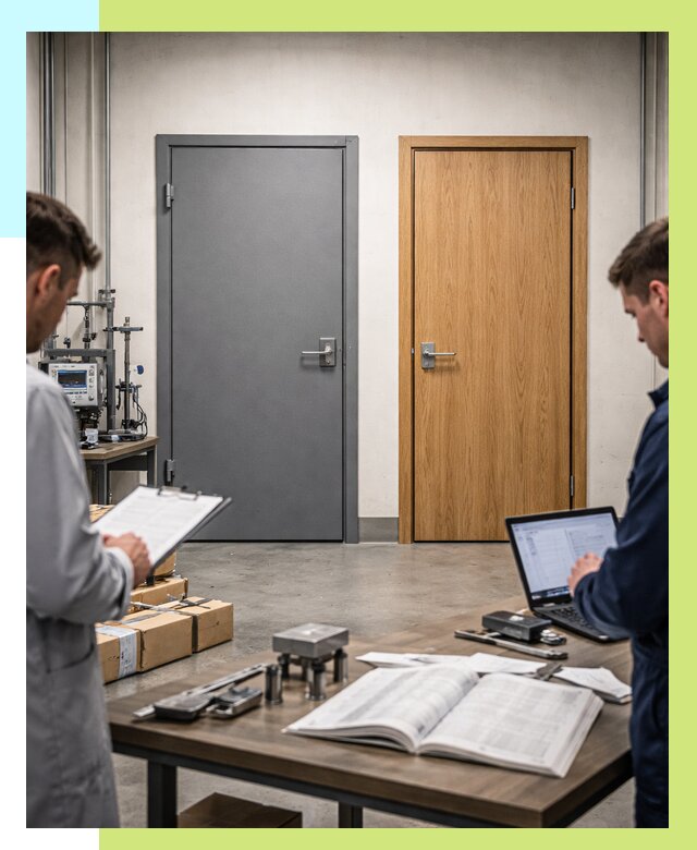 Сертификация дверей в Кизляре от 8129 р. под ключ | Алешин-Кзр