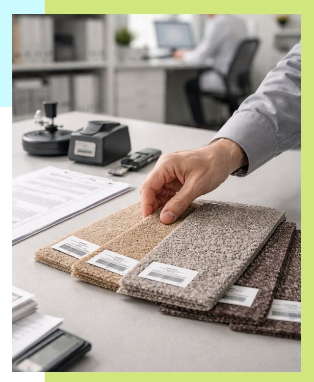 Сертификация ковролина в Кизляре от 15242 р., Алешин-Кзр