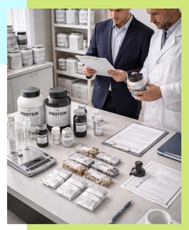 Сертификация спортивного питания в Кизляре от 15242 р., Алешин-Кзр