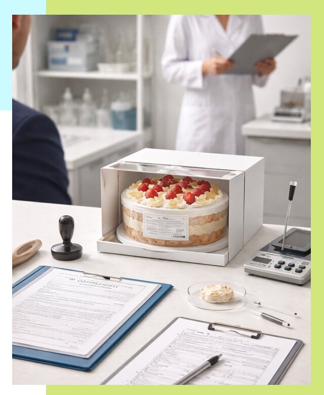 Сертификация тортов в Кизляре от 9145 р. заказать | Алешин-Кзр