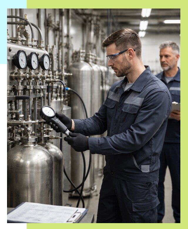 Сертификация оборудования под давлением в Кизляре от 45725 р.|Алешин-Кзр