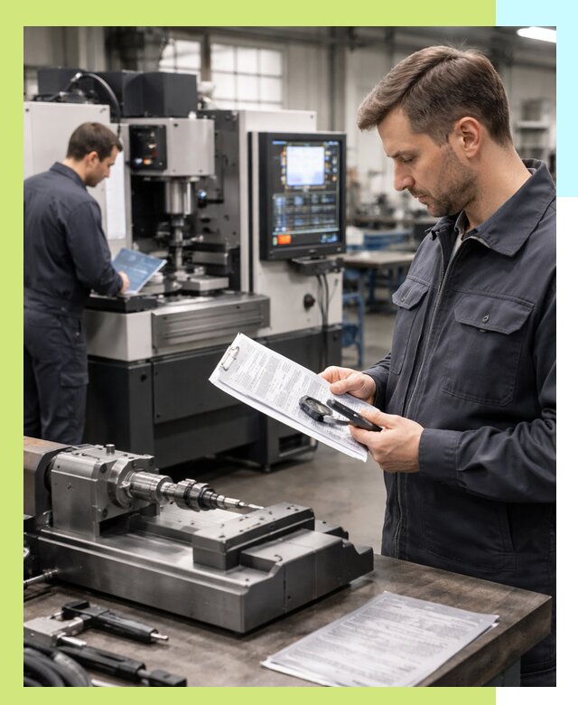 Сертификация станков: оформление документов и испытания в Кизляре