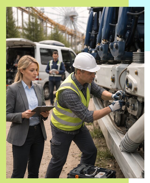 Сертификация аттракционов и проверка безопасности в Кизляре