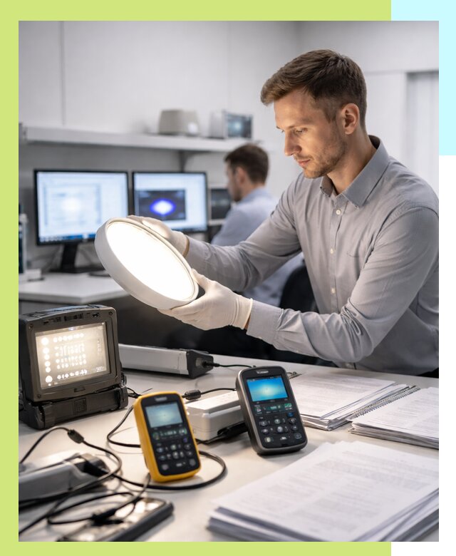 Сертификация светильников в Кизляре: испытания и оформление