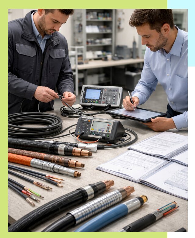 Сертификация кабеля и электропроводки в Кизляре под ключ