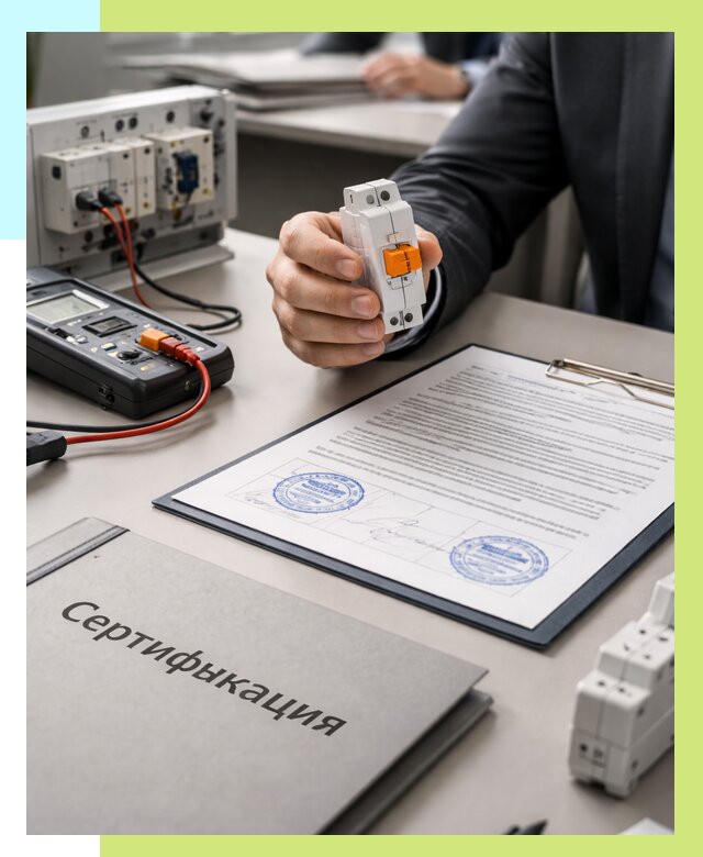 Сертификация выключателей под ключ в Кизляре от 15242 р. | Алешин-Кзр