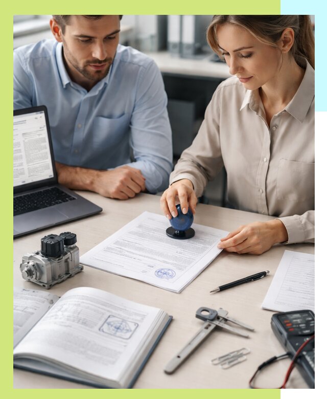 Выдача паспорта изделия и техническая экспертиза продукции в Кизляре