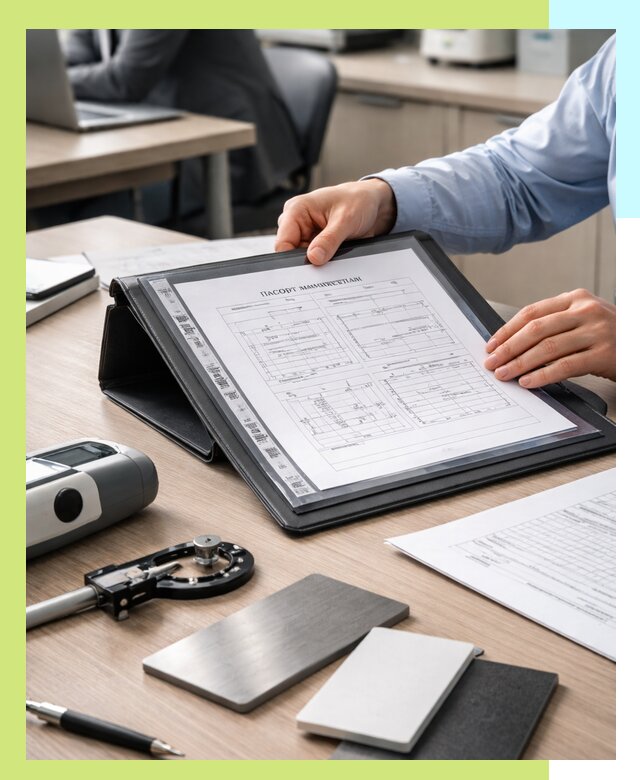 Оформление паспорта материала для продукции в Кизляре