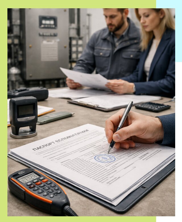 Оформление паспорта эксплуатации оборудования в Кизляре