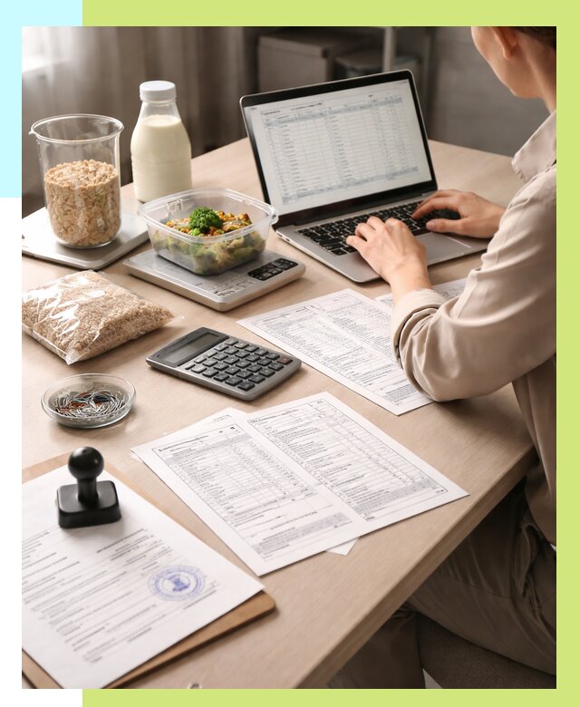 Просчет БЖУ для маркировки в Кизляре от 1524 р. | Алешин-Кзр