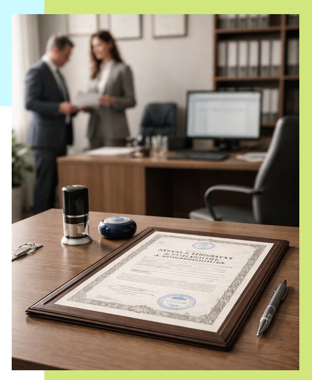 Свидетельство о регистрации продукции в Кизляре от 9145 р.|Алешин-Кзр