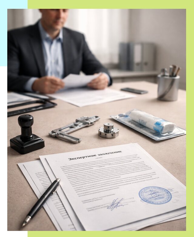 Экспертное заключение на продукцию в Кизляре от 8637 р. | Алешин-Кзр