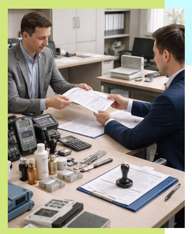 Оформление и получение заключения РЧЦ для оборудования в Кизляре