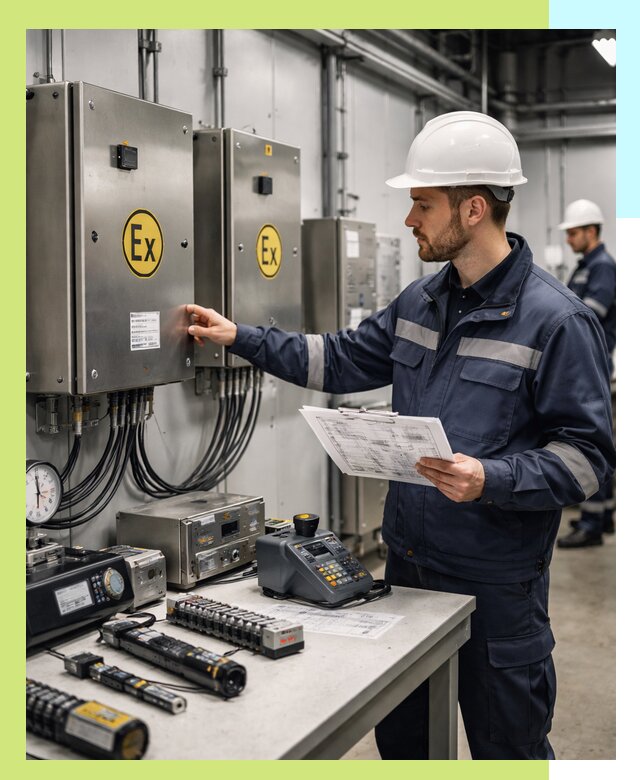 Сертификат взрывозащиты промышленного оборудования в Кизляре