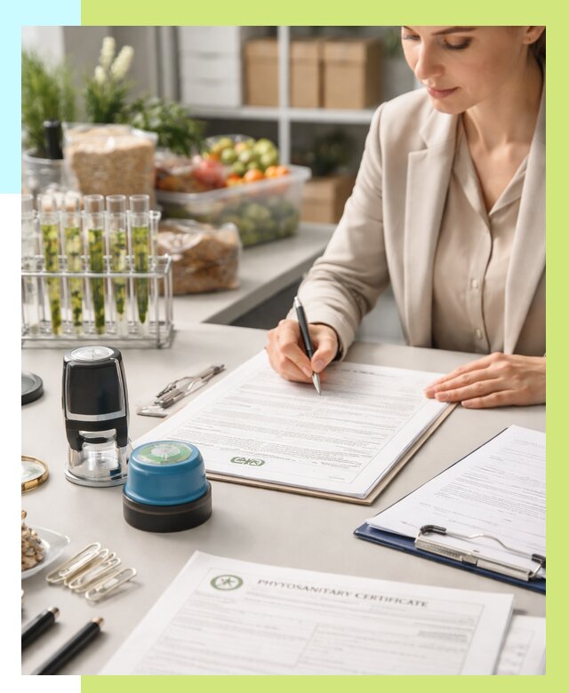 Фитосанитарный сертификат оформить в Кизляре от 4572 р. | Алешин-Кзр