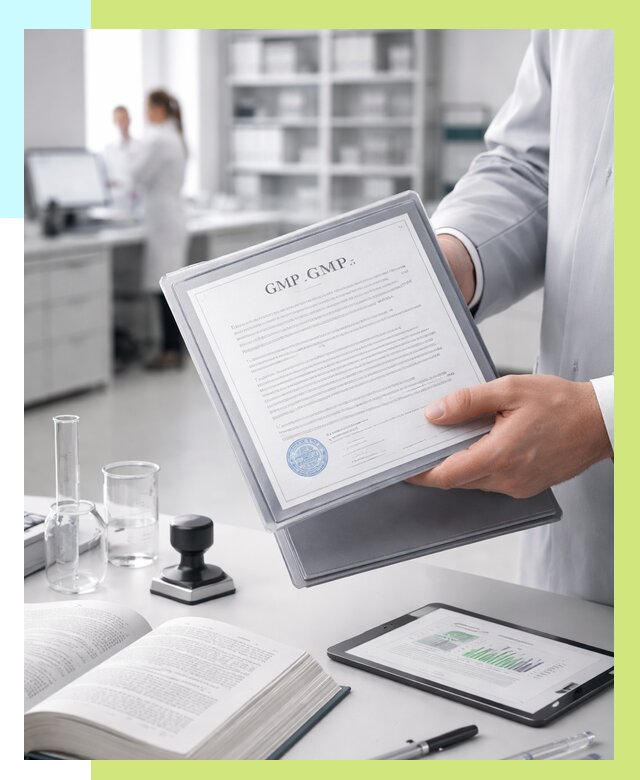 Сертификат GMP в Кизляре под ключ от 86369 р. | Алешин-Кзр