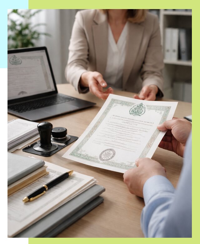 Халяль сертификат в Кизляре, получить от 15242 р. | Алешин-Кзр