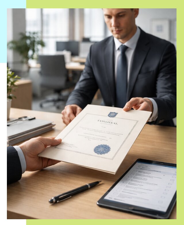 Сертификат ISO 30301 в Кизляре от 35564 р. | Алешин-Кзр - под ключ