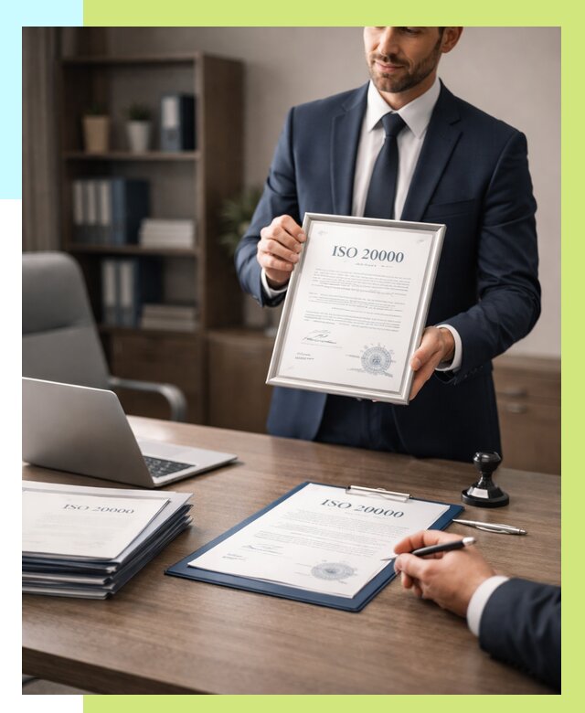 Сертификат ISO 20000 в Кизляре под ключ от 121932 р., Алешин-Кзр