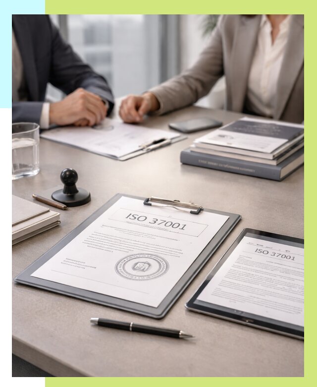 Сертификат ISO 37001 в Кизляре оформить от 121932 р. Алешин-Кзр